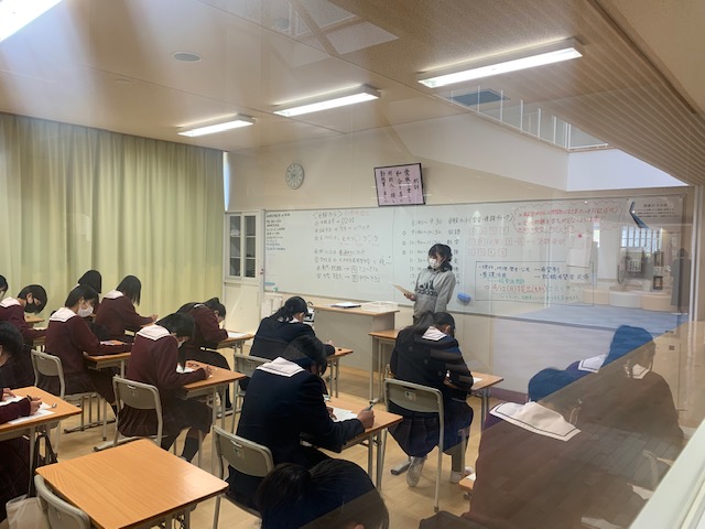 水戸女子ホッとニュース 水戸女子高等学校 オリエンテーション 基礎力診断テスト